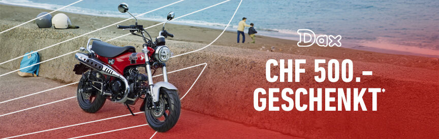 Honda SH125 en color blanco con top box