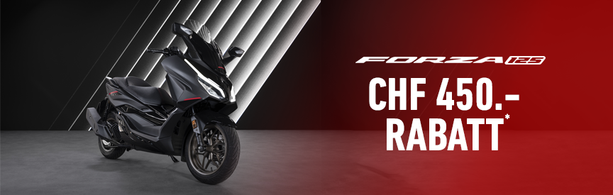 Honda forza 125 promo