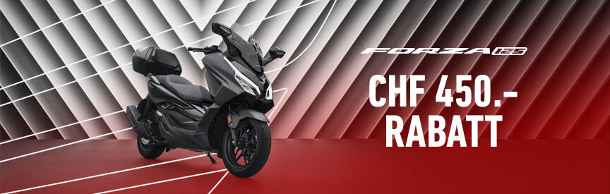 Honda forza 125 promo