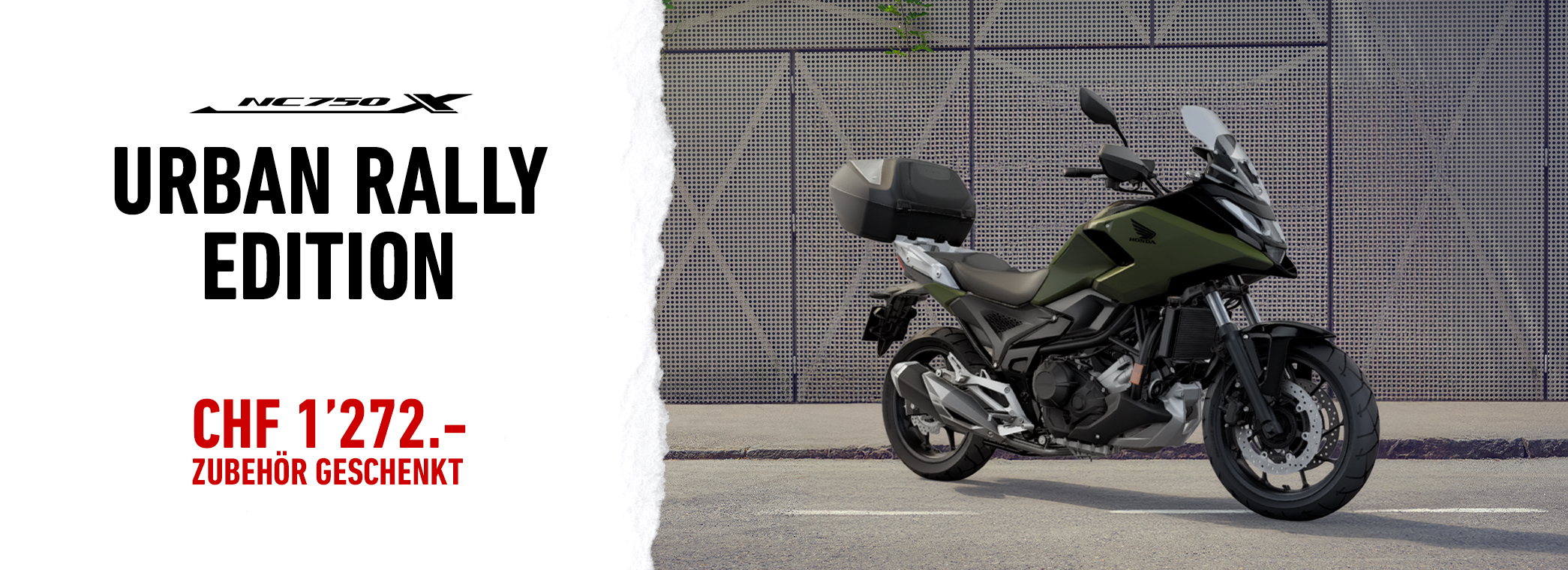 Hornet 1000 hive edition avec détails des accessoires sur la moto